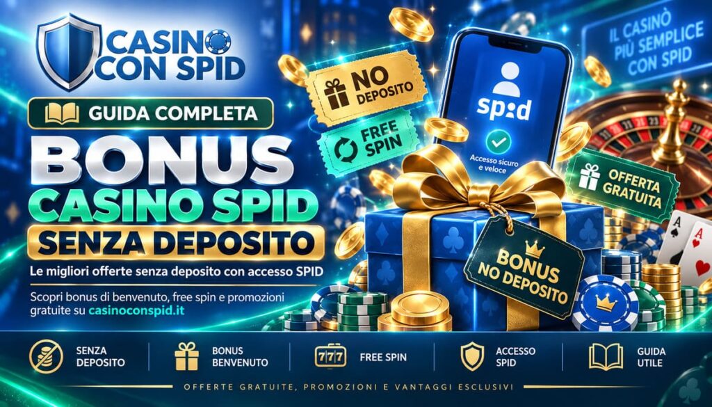 Bonus senza deposito nei casino con SPID