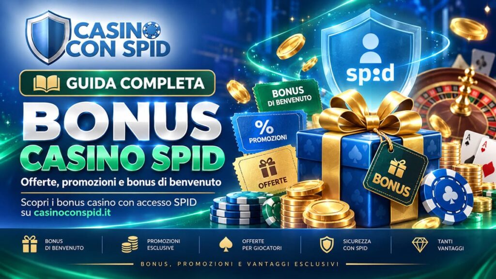 Classifica Bonus Casino con registrazione SPID