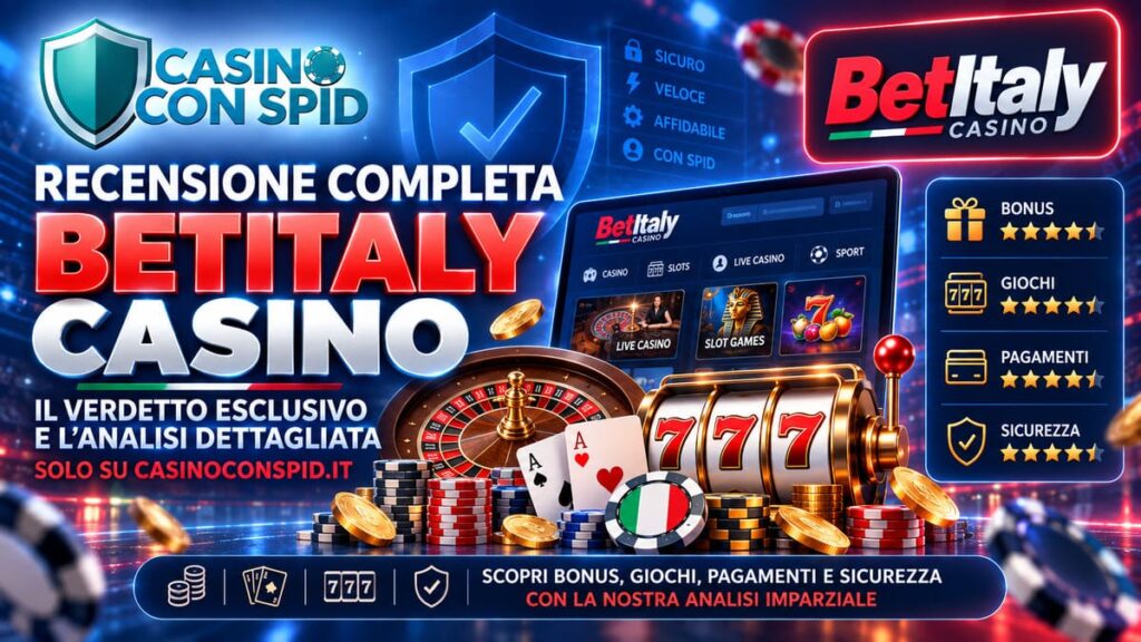 BetItaly Casino Recensione completa casinoconspid.it