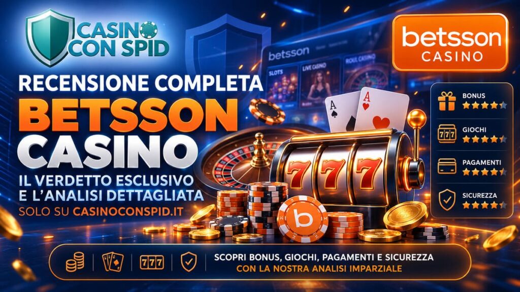 Recensione Completa Betsson Casino Casinoconspid