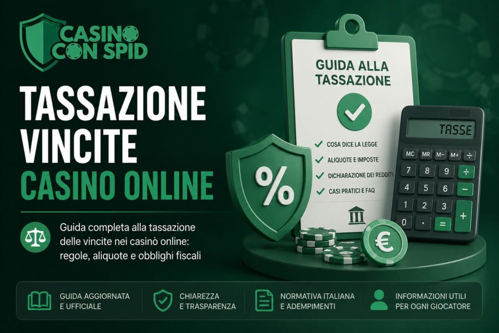 Come si applica la tassazione delle vincite online