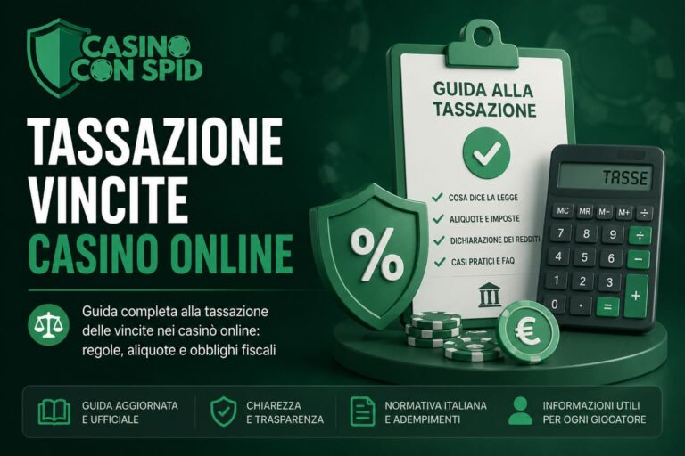 Come si applica la tassazione delle vincite online